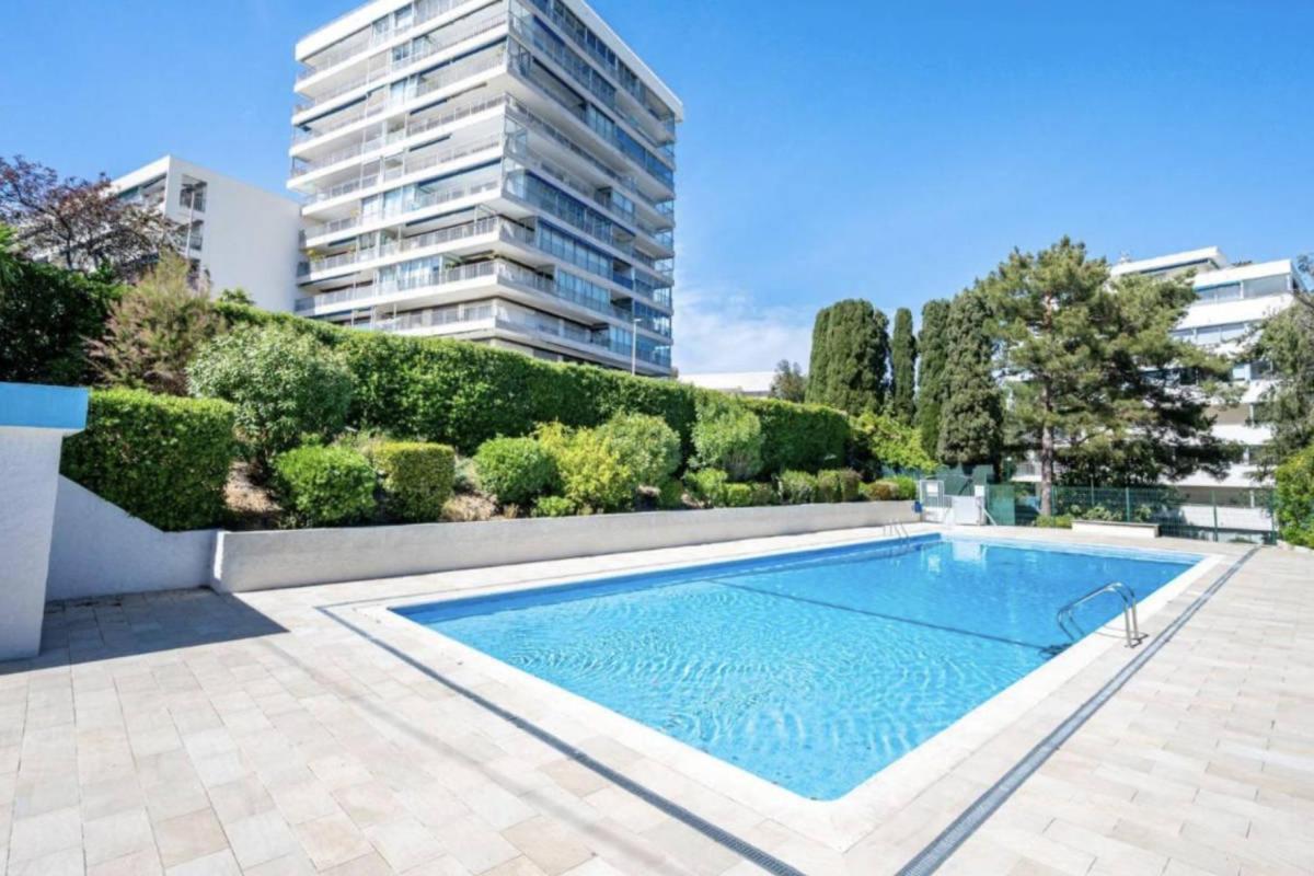 Spacieux 2 Pieces Terrasse Et Piscine Cannes Bagian luar foto